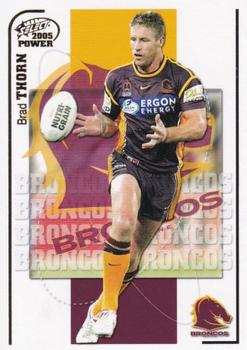 2005 Select Power #13 Brad Thorn Front